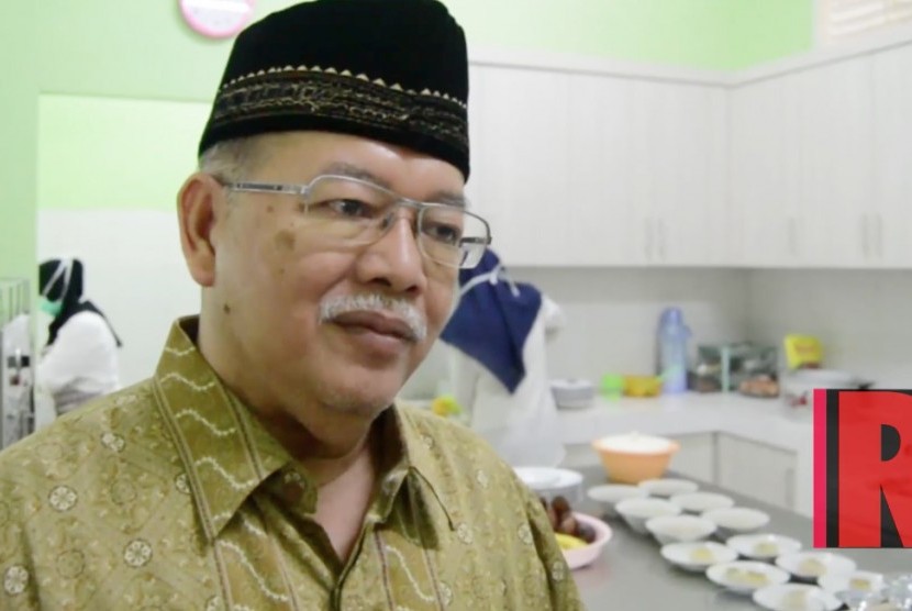 Ketua yayasan Dompet Dhuafa, Ismail Agus Said 