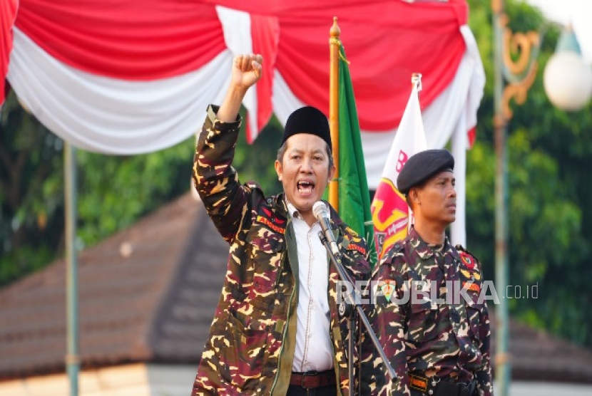 Ketum GP Ansor Addin Jauharuddin menilai praktik judi online sudah meresahkan 