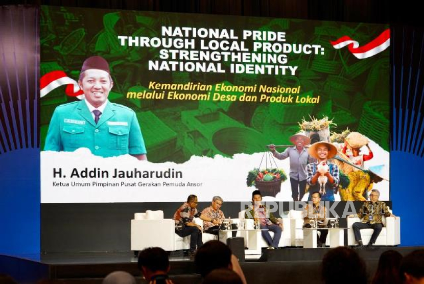 Ketum GP Ansor, Addin Jauharuddin.  