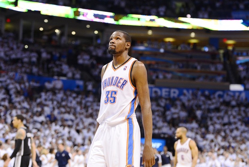 Kevin Durant dilaporkan akan memperkuat tim basket AS di Olimpiade Tokyo.
