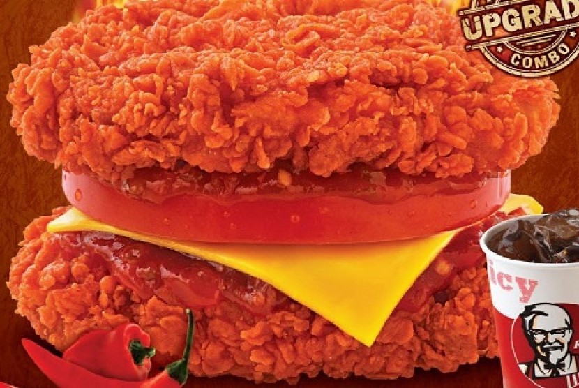 KFC Luncurkan Menu Double Red Hot