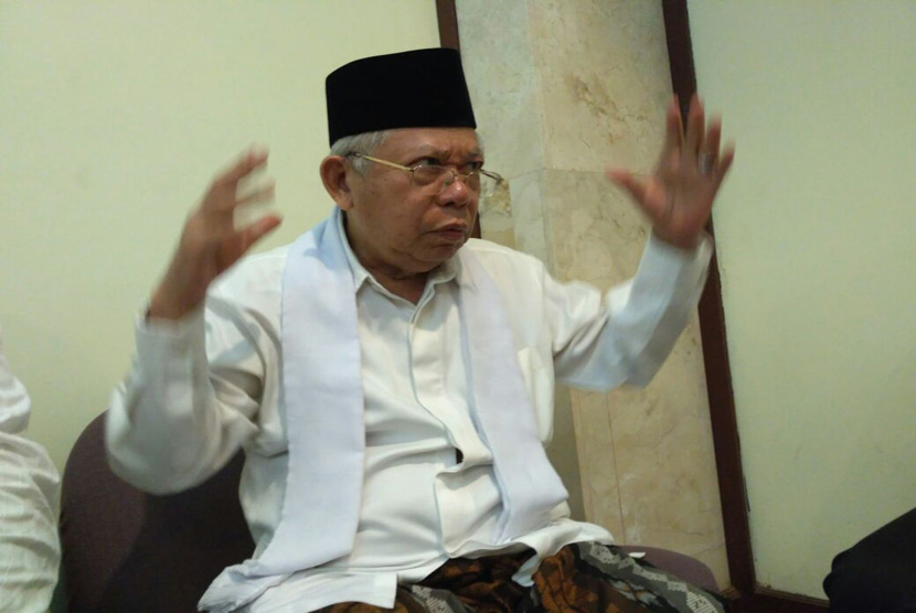 Ketua Umum Majelis Ulama Indonesia (MUI), KH Ma'ruf Amin.