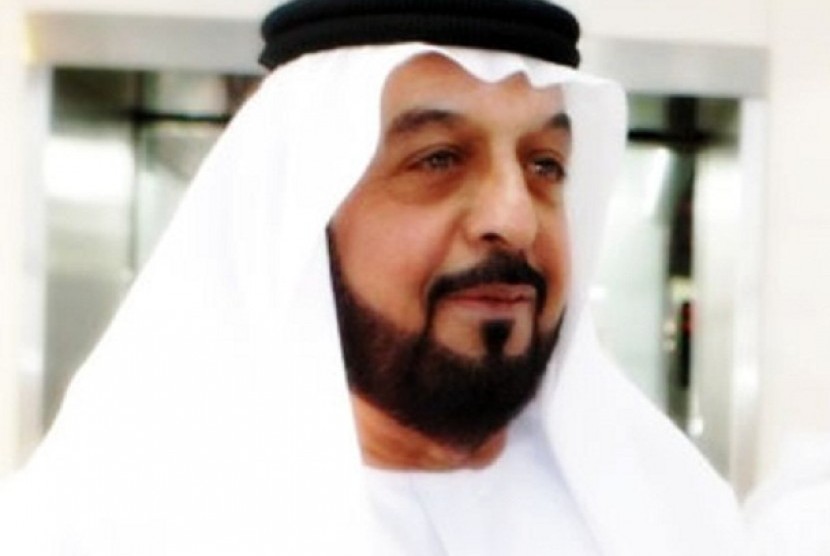 Khalifa bin Zayed Al Nahyan Presiden UEA.
