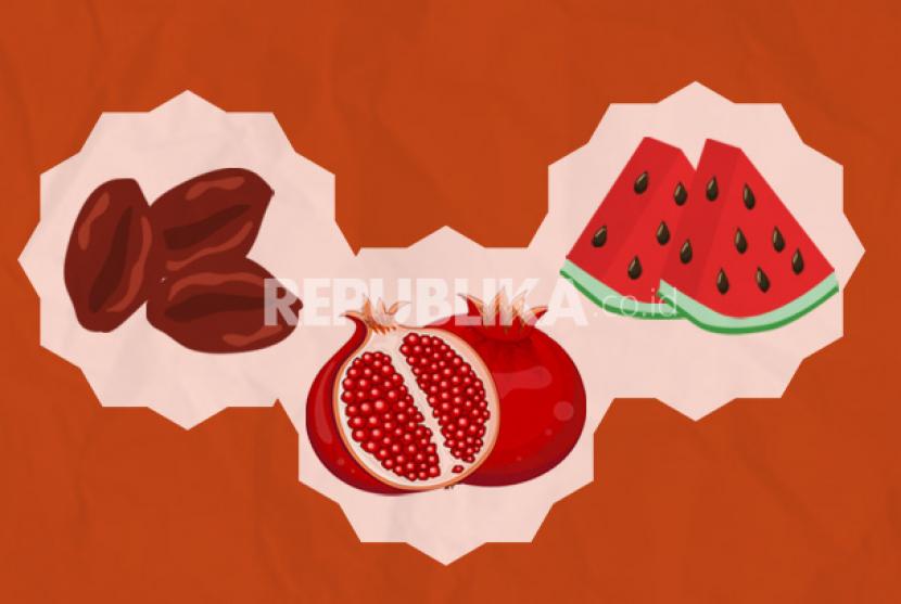 Jumlah buah yang disarankan dikonsumsi setiap hari menurut fokter. (ilustrasi)