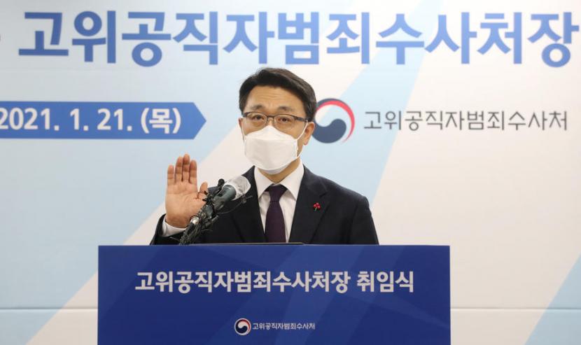 Kim Jin-wook, pemimpin badan antikorupsi Korea Selatan.