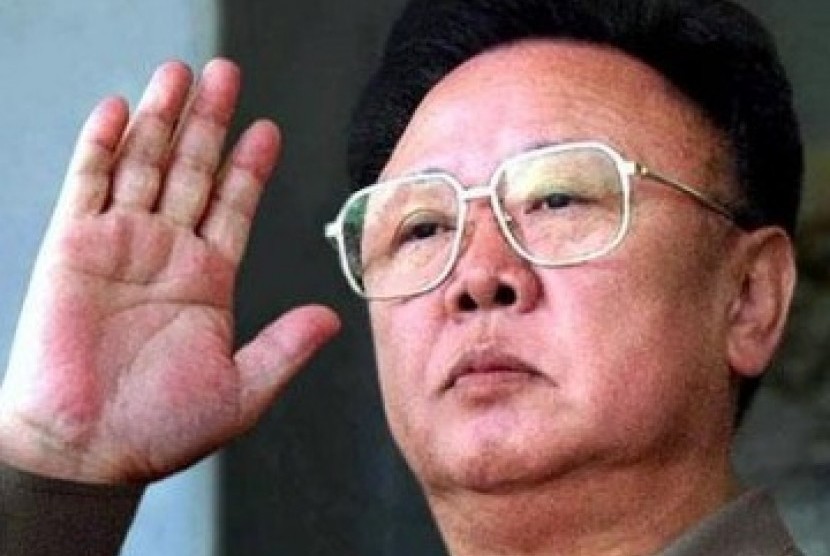 Mantan pemimpin Korea Utara (Korut) Kim Jong-Il.