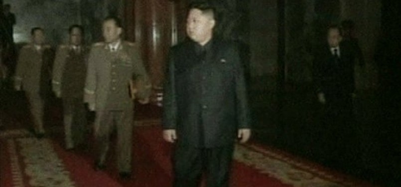 Kim Jong un dalam siaran terkini dari televisi Korut
