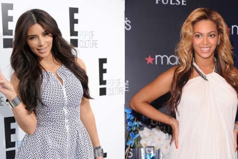Kim Kardashian dan Beyonce dikabarkan 