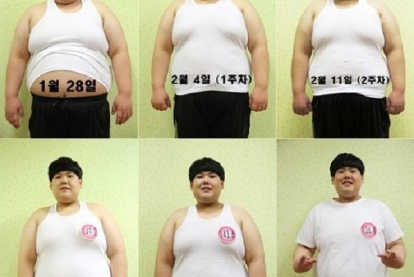Usaha menurunkan berat badan (ilustrasi)
