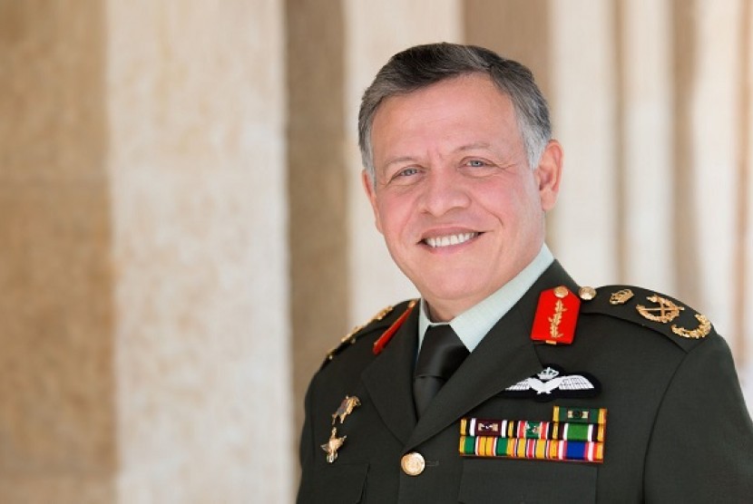 King Abdullah II dari Yordania.