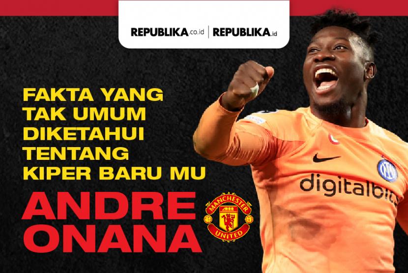 Kiper Manchester United Andre Onana. 