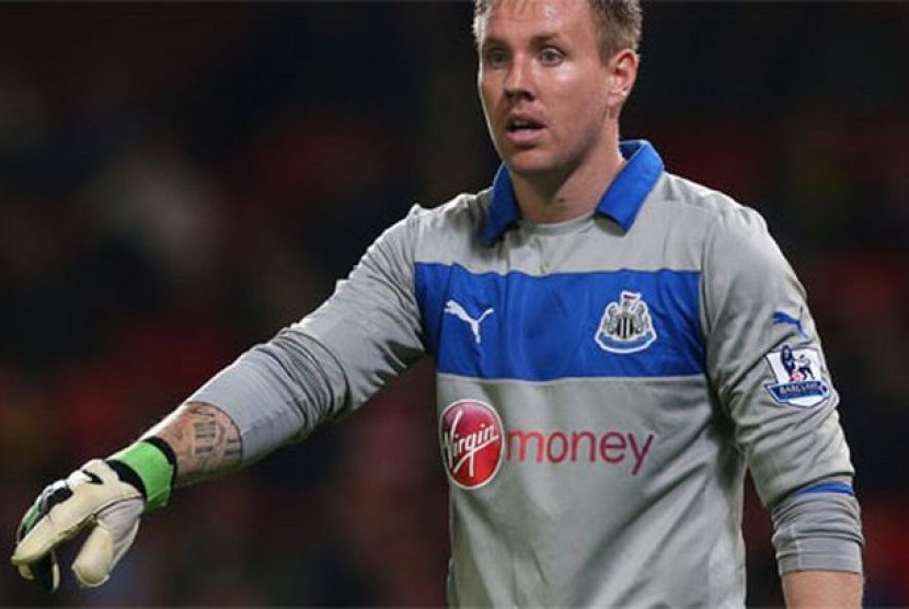 Kiper Newcastle United, Rob Elliot.