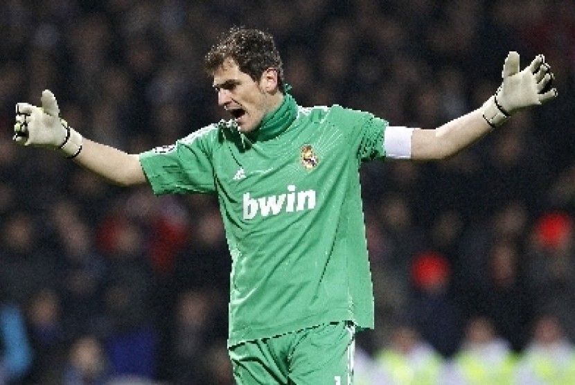 Kiper Real Madrid Iker Casillas 