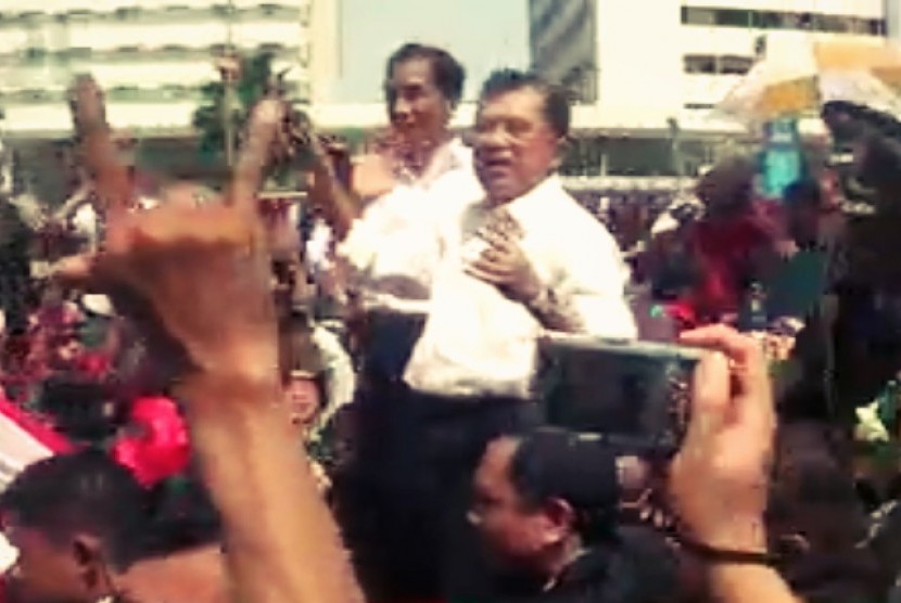 Jokowi and Jusuf Kalla