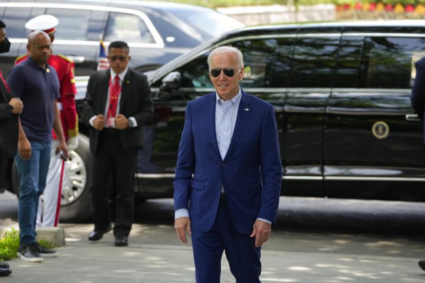 Joe Biden Tampil Beda Dari Tamu Negara Lainnya Di Tahura Ngurah Rai ...