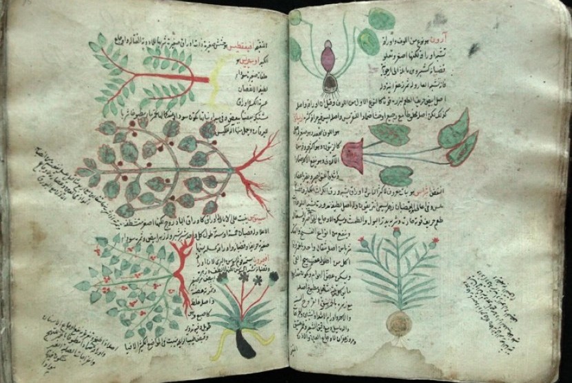 Kitab karya ilmuwan Muslim di abad pertengahan.