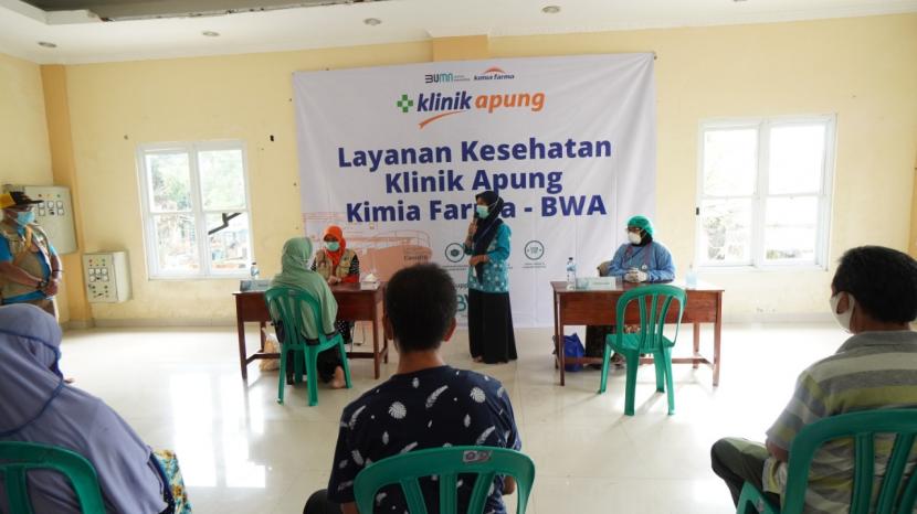 Klinik Apung Kimia Farma-BWA melaksanakan trip ke-4 di Pulau Panggang dan Pulau Pramuka, Kepulauan Seribu, Jakarta, 16-19 Juni 2021.