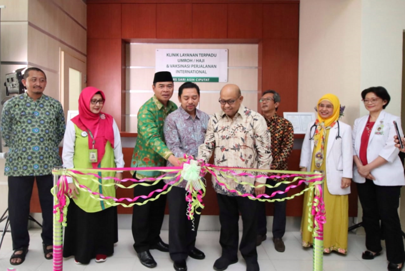 Klinik Layanan Umrah/Haji Terpadu RS Sari Asih Group.