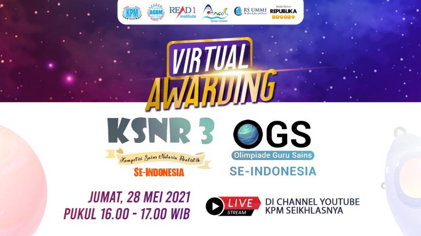 Klinik Pendidikan MIPA (KPM) telah mengumumkan nama-nama peraih penghargaan Kompetisi Sains Nalaria Realistik (KSNR) ketiga dan Olimpiade Guru Sains kesatu se-Indonesia, Jumat (28/5). 