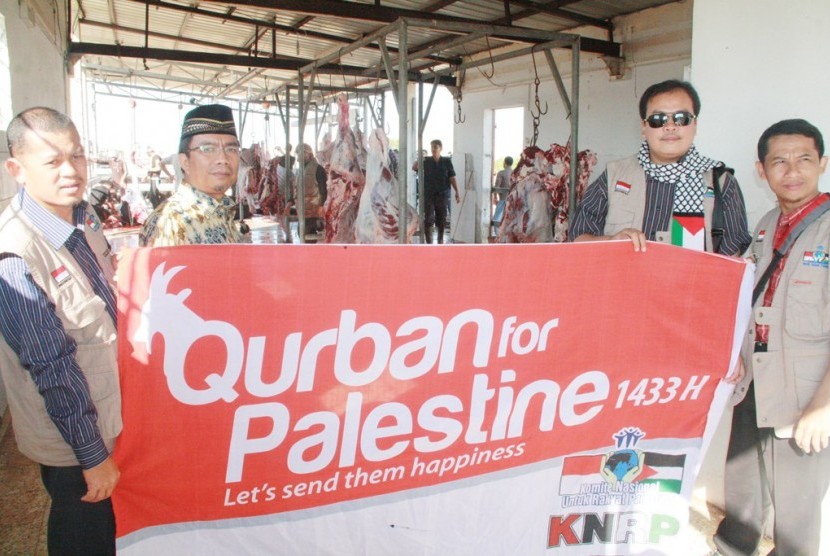 KNRP serahkan hewan kurban untuk palestina