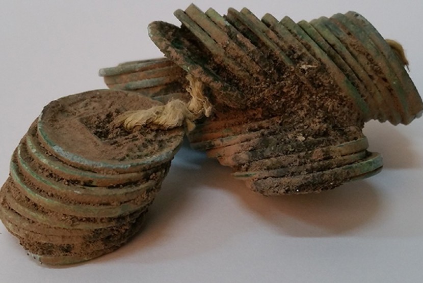 Koin kuno ditemukan di Cina 