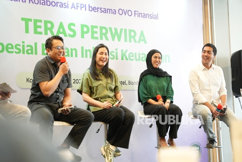 Kolaborasi AFPI Bersama Ovo Finansial: Teras Perwira Spesial Bulan Inklusi Keuangan dengan tema Modal Pintar, Usaha Lancar: Edukasi dan Manfaat Pinjaman untuk Mitra UMKM Grab.