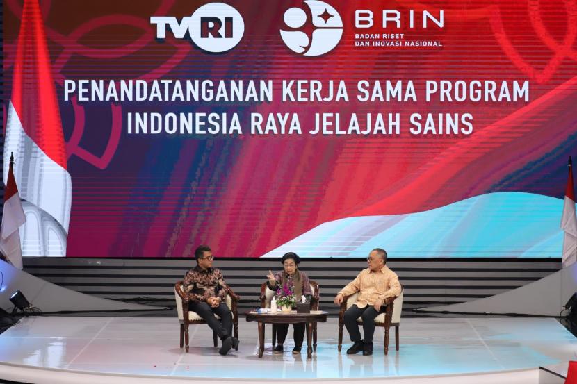 kolaborasi antara TVRI dan BRIN akan menghasilkan program mingguan melalui Indonesia Raya Jelajah Sains.