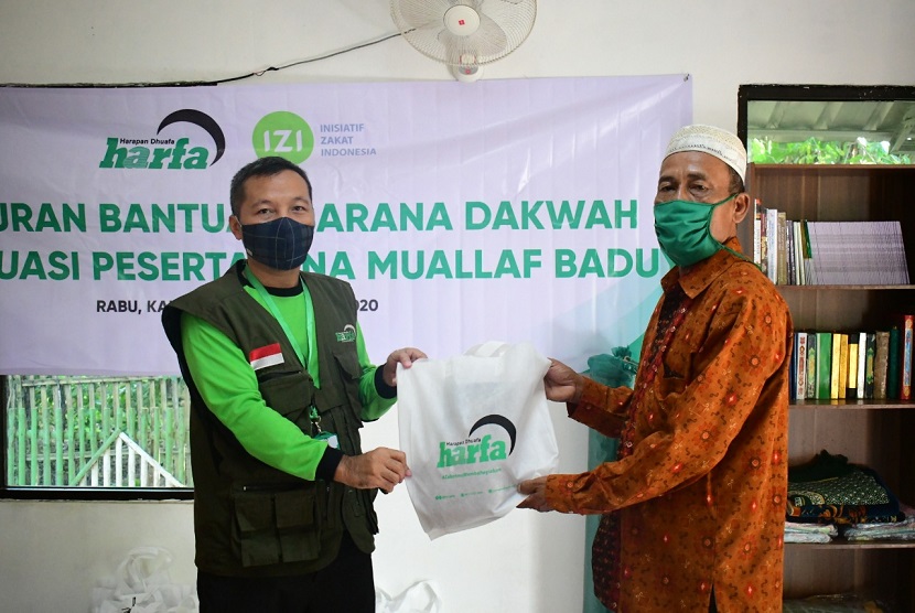 Kolaborasi IZI dan Harapan Dhuafa Bagi Mualaf Baduy