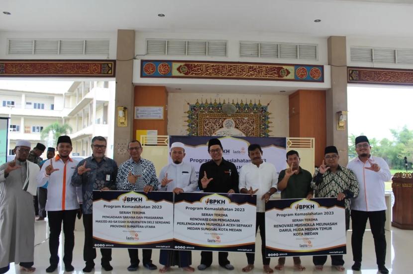 Kolaborasi LazisMu dengan Badan Pengelola Keuangan Haji (BPKH) RI kali ini menyasar Sumatra Utara.