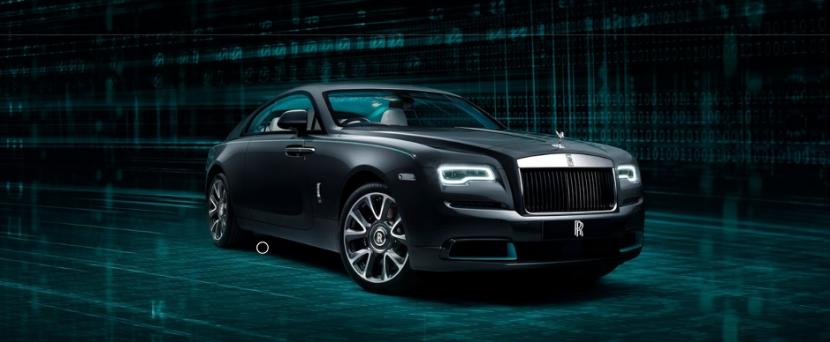 Koleksi sedan Wraith Kryptos dari Rolls-Royce.