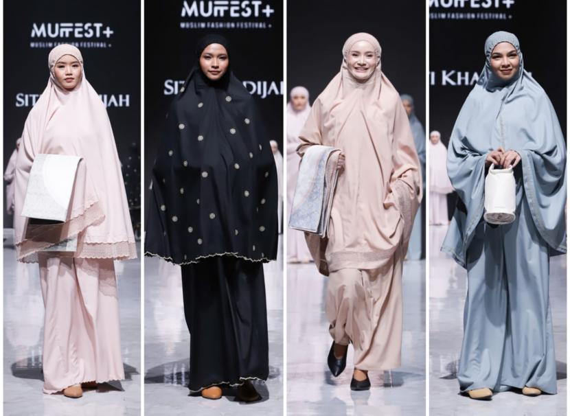 Koleksi terbaru jenama mukena Siti Khadijah. 
