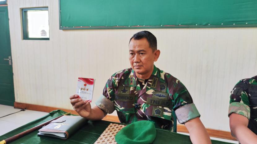 Komandan Kodim (Dandim) 0724/Boyolali, Letkol Inf Wiweko Wulang Widodo.