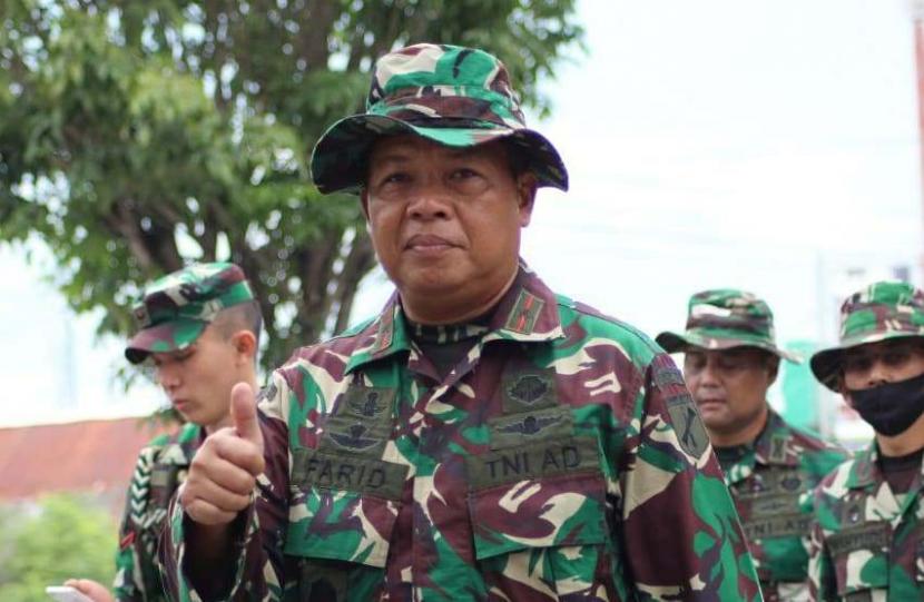 Pangdam V/Brawijaya Mayjen TNI Farid Makruf