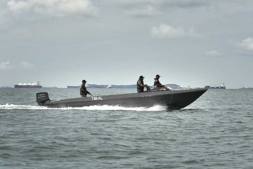 Ilustrasi patroli laut