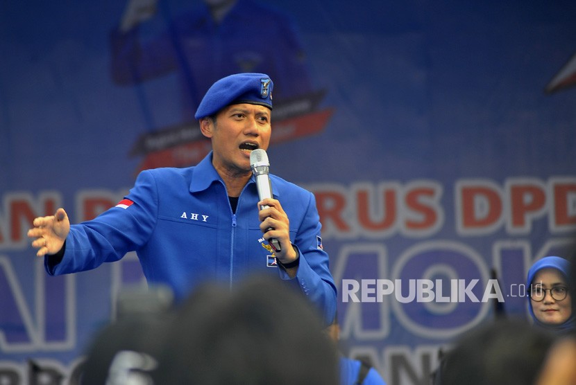 Komandan Satuan Tugas Bersama (Kogasma) Partai Demokrat Agus Harimurti Yudhoyono 