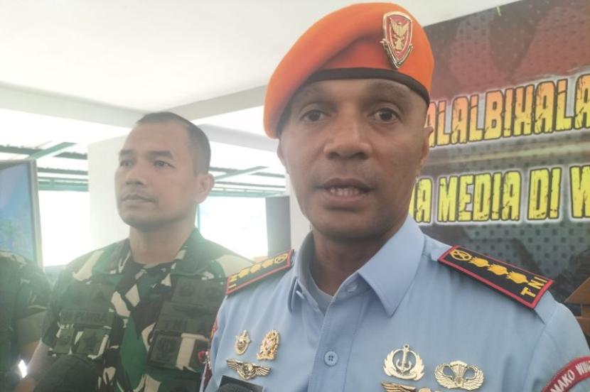 Komandan Wing Komando I Kopasgat TNI AU, Kolonel Pas Helmi A Nange.