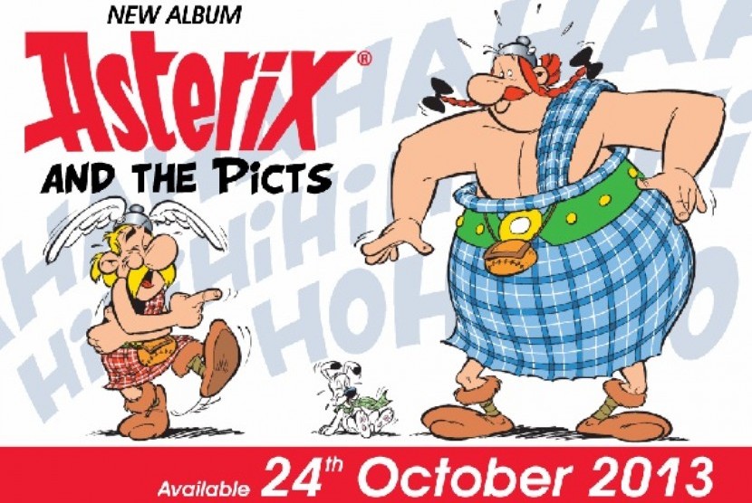 Komik Asterix berjudul Asterix and the Picts.