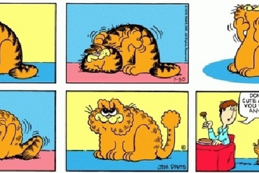 Komik pertama Garfield 