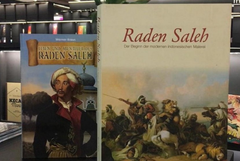 Komik Raden Saleh berjudul Lebend Und Abenteuer Des Raden Saleh diluncurkan di Frankfurt Book Fair 2019, Rabu (16/10).