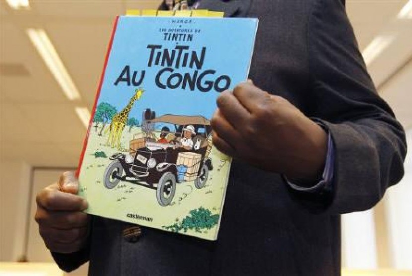 Komik Tintin in Congo