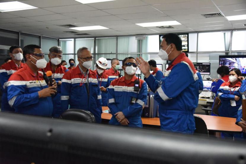 Komisaris Utama Pertamina, Basuki Tjahaja Purnama (BTP), melakukan kunjungan kerja ke PT Kilang Pertamina Internasional (PT KPI) Unit Dumai, Provinsi Riau pada Selasa Selasa (14/9/2021).