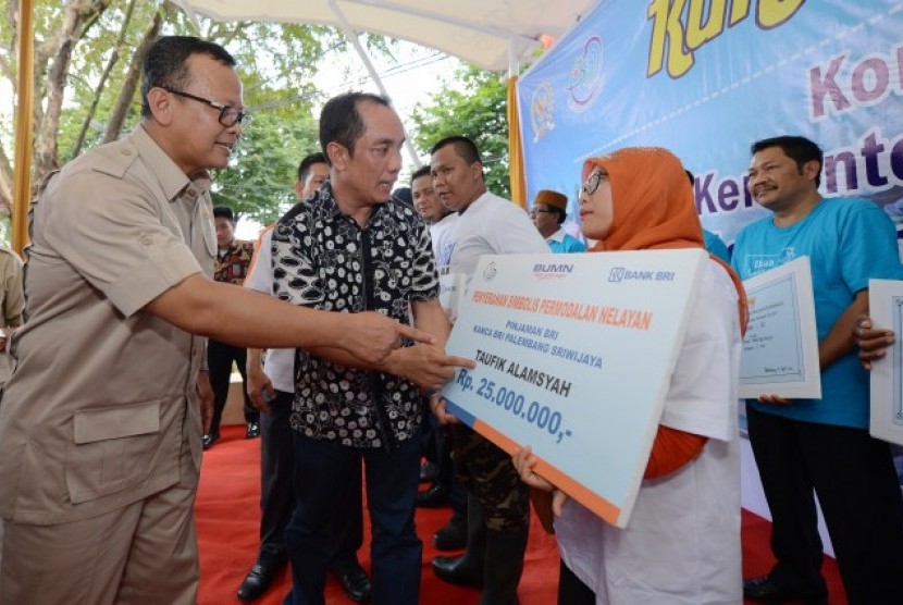 Komisi IV DPR meninjau program KKP di Sumatera Selatan.