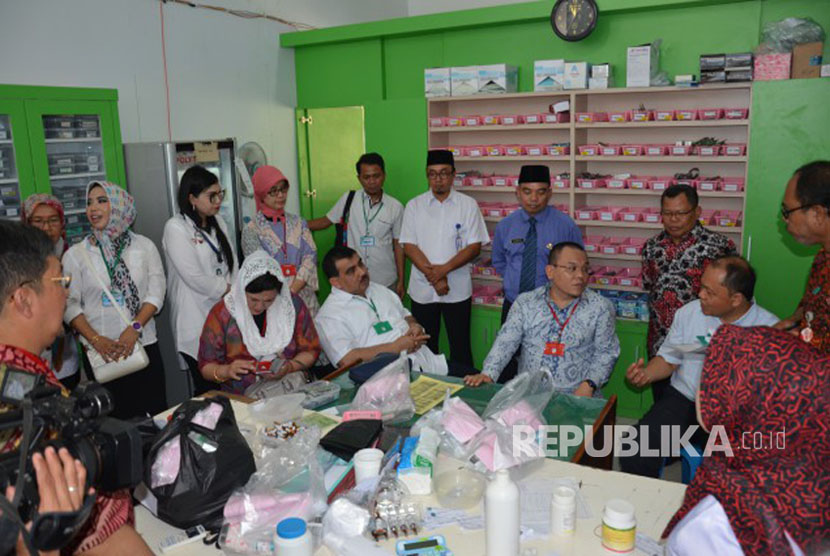 Komisi IX DPR RI mengunjungi RSUD Kota Bengkulu.