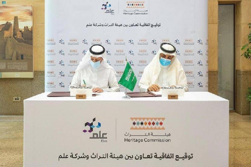 Komisi Warisan Arab Saudi menandatangani nota kesepahaman (MoU) dengan Elm untuk lindungi situs warisan 