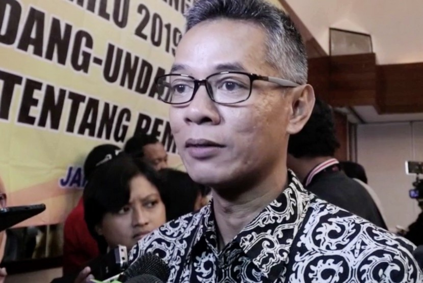 General Election Commission (KPU) commissioner Wahyu Setiawan