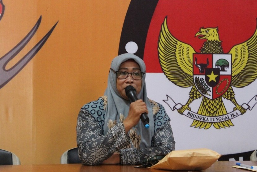 Komisioner KPU Kabupaten Bandung Barat Ai Wildani Sri Aidah.