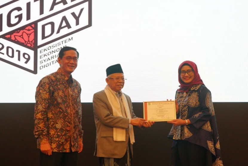 Komite Nasional Keuangan Syariah (KNKS) menggelar Islamic Digital Day 2019 di Financial Hall, Jakarta Pusat, Senin (16/9). 