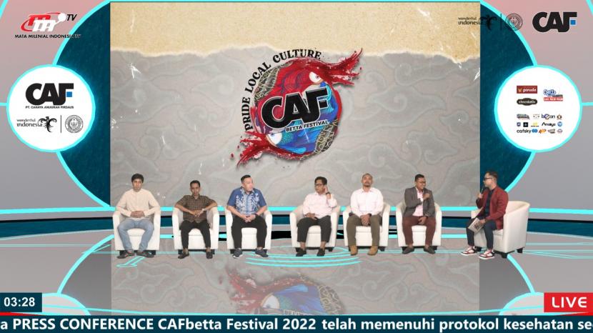 Kompetisi Betta Fish akan digelar di Trans Studio Mall, Bandung, mulai 13-16 Januari 2022.  Menparekraf Sangiaga Uni akan hadir pada acara ini.