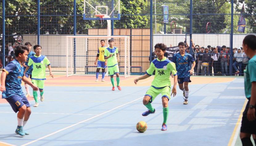 Kompetisi cabor futsal ini berlangsung selama dua hari yakni Rabu hingga Kamis (24-25 Mei 2023) di BSI Sport Center, Universitas BSI (Bina Sarana Informatika) kampus BSD, Tangerang Selatan.