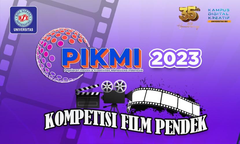 Kompetisi film pendek (fiksi dan documenter) Pagelaran Inovasi dan Kreativitas Mahasiswa Indonesia (PIKMI) 2023 merupakan lomba kreativitas mahasiswa perguruan tinggi negeri dan swasta dalam melahirkan audio visual.